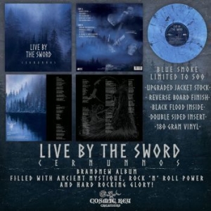 Live By The Sword - Cernunnos (Blue Smoke Vinyl Lp) in the group VINYL / Hårdrock/ Heavy metal at Bengans Skivbutik AB (4223711)