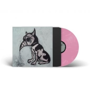These Beasts - Cares, Wills, Wants (Pink Marbled V in the group VINYL / Hårdrock/ Heavy metal at Bengans Skivbutik AB (4223716)