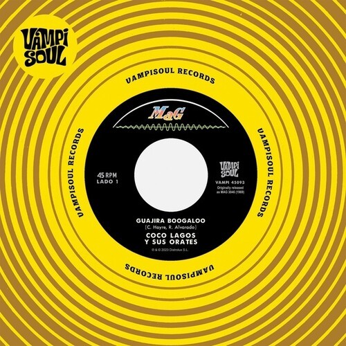 Coco Lagos Y Sus Orates / Los Deste - Guajira Boogaloo / Guajira Sicodeli in the group VINYL / Worldmusic/ Folkmusik at Bengans Skivbutik AB (4224281)