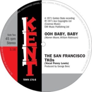 San Francisco Tkos The - Make Up Your Mind / Ooh Baby, Baby in the group VINYL / Pop-Rock,RnB-Soul at Bengans Skivbutik AB (4225081)