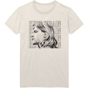 Nirvana - Kurt Cobain Unisex T-Shirt: Contrast Pro in the group Minishops / Nirvana at Bengans Skivbutik AB (4225514r)