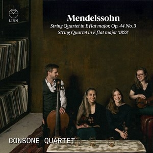 Mendelssohn Felix - String Quartet No. 3 In E Flat Majo in the group Externt_Lager /  at Bengans Skivbutik AB (4225729)
