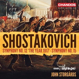 Shostakovich Dmitri - Symphonies Nos. 12 & 15 in the group Externt_Lager /  at Bengans Skivbutik AB (4225736)