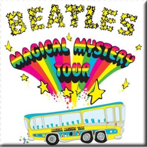 The Beatles - FRIDGE MAGNET: MAGICAL MYSTERY TOUR in the group MERCHANDISE / Magnet / Pop-Rock at Bengans Skivbutik AB (4225938)