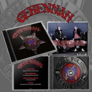 Gehennah - Metal Police in the group CD / Hårdrock at Bengans Skivbutik AB (4226569)