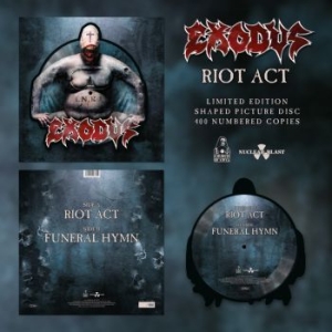Exodus - Riot Act (Shaped Picture Vinyl Lp) in the group VINYL / Hårdrock/ Heavy metal at Bengans Skivbutik AB (4226855)