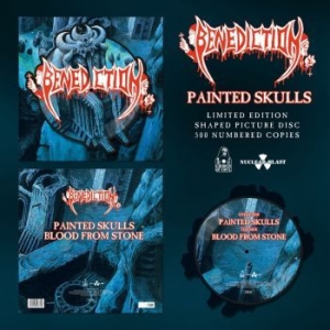 Benediction - Painted Skulls (Shaped Picture Viny in the group VINYL / Hårdrock/ Heavy metal at Bengans Skivbutik AB (4226856)