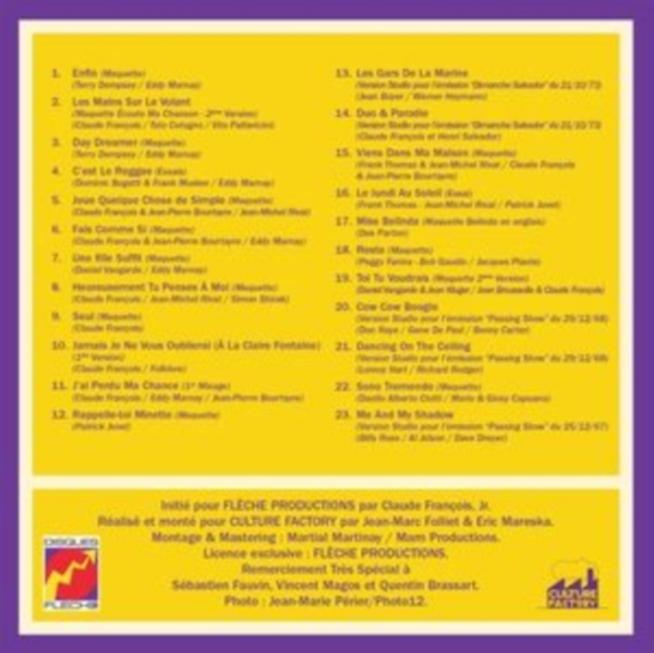 Francois Claude - Le Coffret 45Eme Anniversaire - Special Disques Fleche in the group CD / Bestsellers at Bengans Skivbutik AB (4227128)