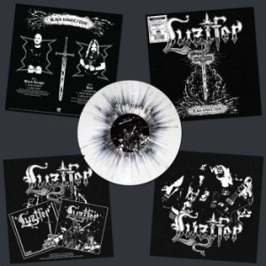 Luzifer - Black Knight/Rise (White Splatter V in the group VINYL / Hårdrock/ Heavy metal at Bengans Skivbutik AB (4227798)