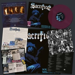 Sacrifice - Soldiers Of Misfortune (Purple Viny in the group VINYL / Hårdrock/ Heavy metal at Bengans Skivbutik AB (4227802)