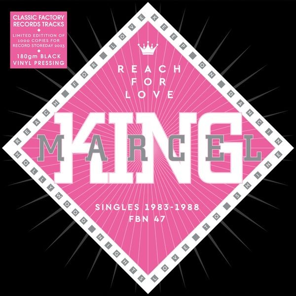 Marcel King - Reach For Love - Singles 1983-88 in the group VINYL / Pop at Bengans Skivbutik AB (4229463)