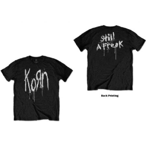 Korn - Still A Freak Uni Bl T-Shirt in the group MERCHANDISE / T-shirt / Heavy Metal at Bengans Skivbutik AB (4229532r)