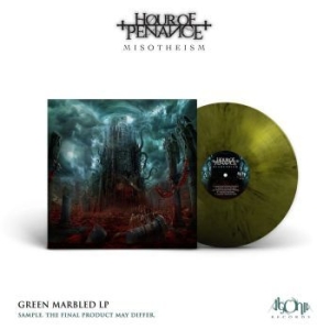 Hour Of Penance - Misotheism (Green Marbled Vinyl Lp) in the group VINYL / Hårdrock/ Heavy metal at Bengans Skivbutik AB (4230203)