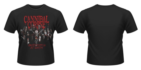 Cannibal Corpse - T/S Butchered At Birth (S) in the group MERCHANDISE / T-shirt / Heavy Metal at Bengans Skivbutik AB (4230305)