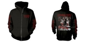 Cannibal Corpse - Zip-Hood -  Butchered At Birth (L) in the group Minishops / Cannibal Corpse at Bengans Skivbutik AB (4230379)
