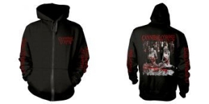 Cannibal Corpse - Zip-Hood -  Butchered At Birth (Xl) in the group MERCHANDISE / Hoodies / Hårdrock at Bengans Skivbutik AB (4230382)