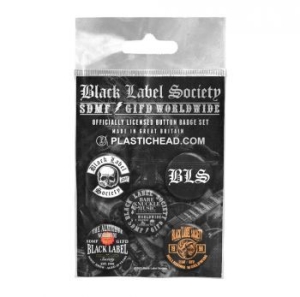 Black Label Society - Button Badge Set in the group OTHER / Merchandise at Bengans Skivbutik AB (4231136)