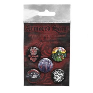 Armored Saint - Button Badge Set in the group OTHER / Merchandise at Bengans Skivbutik AB (4231151)