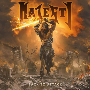Majesty - Back To Attack (Digipak CD) in the group OTHER / Övrigt /  at Bengans Skivbutik AB (4232157)