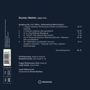 Mahler Gustav - Symphony No. 2 in the group Externt_Lager /  at Bengans Skivbutik AB (4233467)