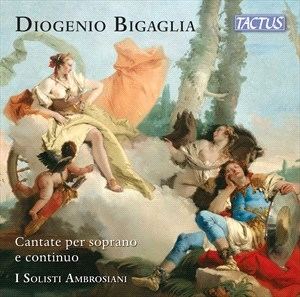 Bigaglia Diogenio - Cantate Per Soprano E Continuo in the group Externt_Lager /  at Bengans Skivbutik AB (4233473)