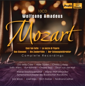 Mozart Wolfgang Amadeus - 4 Operas Complete Recordings (10Cd) in the group Externt_Lager /  at Bengans Skivbutik AB (4233511)