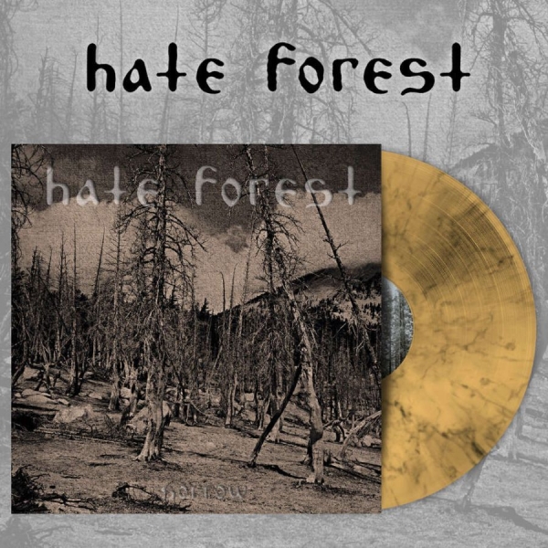 Hate Forest - Sorrow (Mustard Black Vinyl Lp) in the group VINYL / Hårdrock at Bengans Skivbutik AB (4233630)
