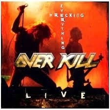 Overkill - Wrecking Everything-Live in the group CD / Hårdrock at Bengans Skivbutik AB (4234126)