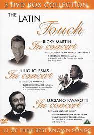 Latin Touch - Ricky Martin , Julio Iglesias, Pavarotti in the group Minishops / Pavarotti at Bengans Skivbutik AB (4234435)