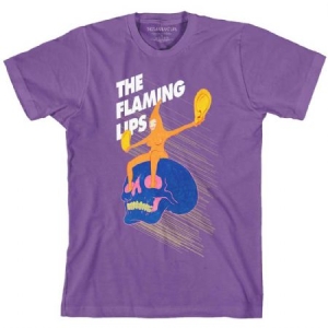 Flaming Lips - The Flaming Lips Unisex T-Shirt: Skull R in the group Minishops / Flaming Lips at Bengans Skivbutik AB (4235304r)