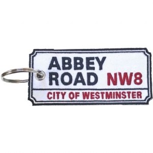 Beatles - Road Sign Keychain: Abbey Road, NW Londo in the group MERCHANDISE / Keyring / Pop-Rock at Bengans Skivbutik AB (4235319)