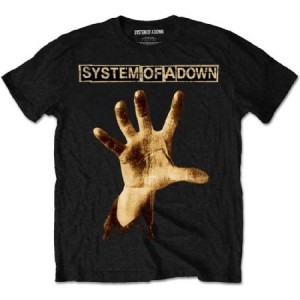 System Of A Down - System Of A Down Unisex T-Shirt: Hand in the group OTHER / MK Test 5 at Bengans Skivbutik AB (4235507r)