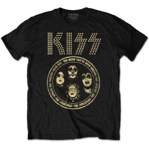 KISS - KISS Unisex T-Shirt: Band Circle in the group Minishops / Kiss at Bengans Skivbutik AB (4235512r)
