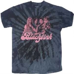 Blackpink - Blackpink Unisex T-Shirt: Photo (Tie-Dye) in the group CDON - Exporterade Artiklar_Manuellt / T-shirts_CDON_Exporterade at Bengans Skivbutik AB (4235583r)