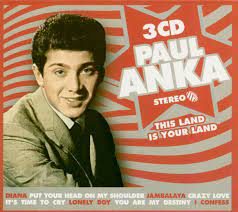 Paul Anka - This Land Is Your Land in the group CD / Pop-Rock at Bengans Skivbutik AB (4235888)