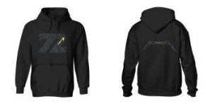 Metallica - Hoodie - Charred 72 (L) in the group OTHER / Merchandise at Bengans Skivbutik AB (4236904)
