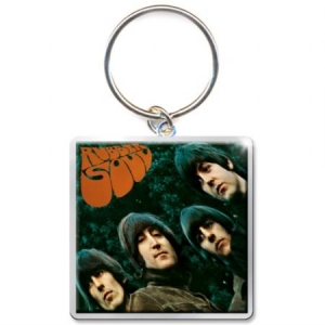 The Beatles - Keychain: Rubber Soul Album (Photo-print in the group MERCHANDISE / Keyring / Pop-Rock at Bengans Skivbutik AB (4237136)