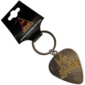 Def Leppard - Keychain: Logo Pick (Enamel In-fill) in the group MERCHANDISE / Keyring / Heavy Metal at Bengans Skivbutik AB (4237139)