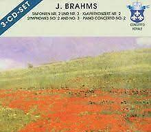 Brahms - Sym.2., Klavierkonzert... in the group CD / Klassiskt at Bengans Skivbutik AB (4237493)