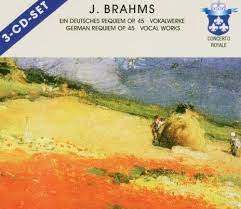 Brahms - Ein Deutsches Requiem,... in the group CD / Klassiskt at Bengans Skivbutik AB (4237494)
