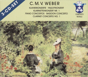 Weber - Klavierkonzerte, ....... in the group CD / Klassiskt at Bengans Skivbutik AB (4237512)