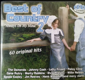 Best Of Country 2 - Always On My Mind - Willie Nelson Hank Williams Elvis Presley in the group OUR PICKS / CDSALE2303 at Bengans Skivbutik AB (4237840)