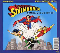 Stålmannen Cd Med Bok - Kampen Mot Lex Luthor in the group CD / Barnmusik,Pop-Rock at Bengans Skivbutik AB (4237854)