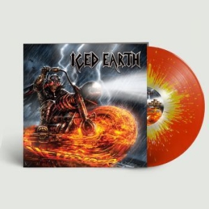 Iced Earth - Hellrider (Splatter Vinyl Lp) in the group VINYL / Hårdrock/ Heavy metal at Bengans Skivbutik AB (4239791)