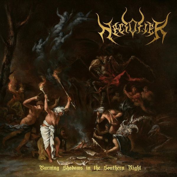 Necrofier - Burning Shadows In The Southern Nig in the group CD / Hårdrock/ Heavy metal at Bengans Skivbutik AB (4240826)