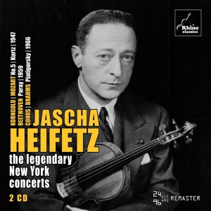 Heifetz Jascha - Legendary New York Concerts in the group CD / Klassiskt,Övrigt at Bengans Skivbutik AB (4240849)