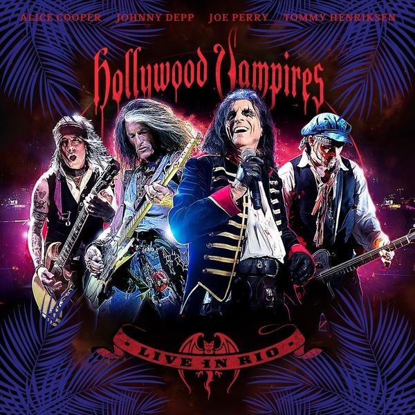 Hollywood Vampires - Live In Rio in the group VINYL / Hårdrock/ Heavy metal at Bengans Skivbutik AB (4241270)