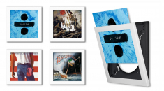 Show And Listen - White LP Flip Frame 4-Pack in the group OTHER / Vinyltillbehör at Bengans Skivbutik AB (4241826)