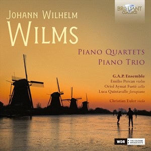 Wilms Johann Wilhelm - Piano Quartets & Piano Trio in the group Externt_Lager /  at Bengans Skivbutik AB (4242240)