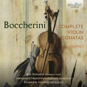 Boccherini Luigi - Complete Violin Sonatas, Vol. 1 (5C in the group Externt_Lager /  at Bengans Skivbutik AB (4242252)